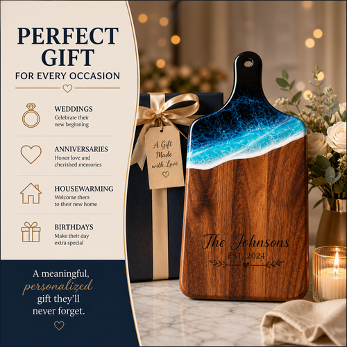 Personalized Charcuterie Boards | Wedding, Anniversary & Housewarming Gifts