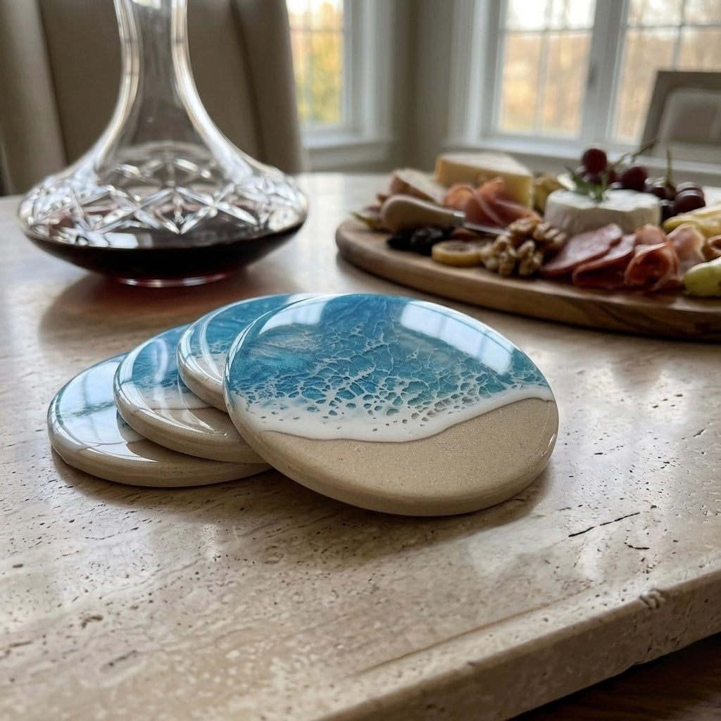 Ocean Wave Coaster Set